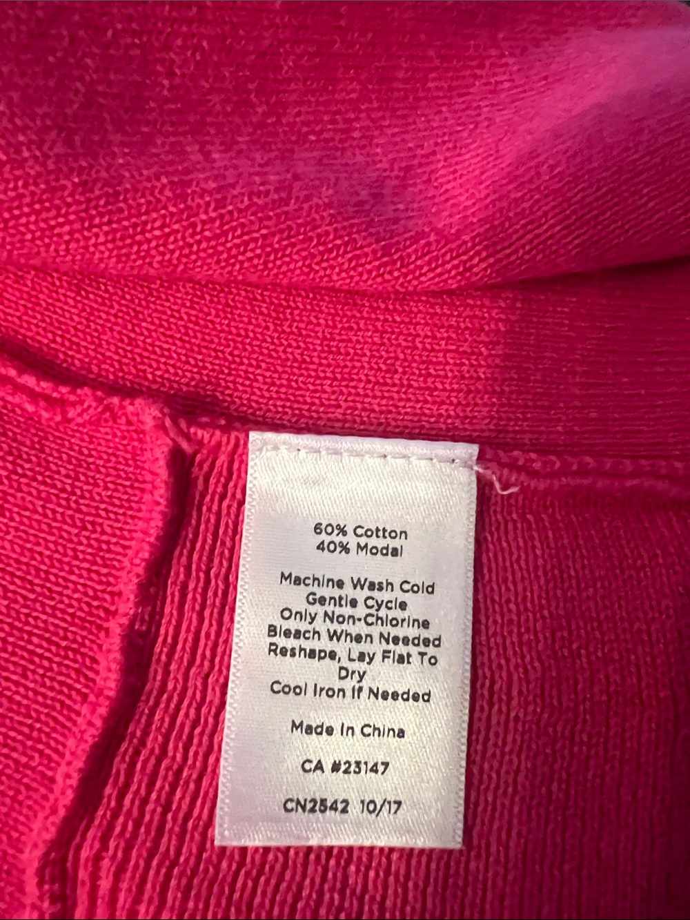 Talbots Cropped Peplum Shrug Sweater NWOT - Picture 6 of 6